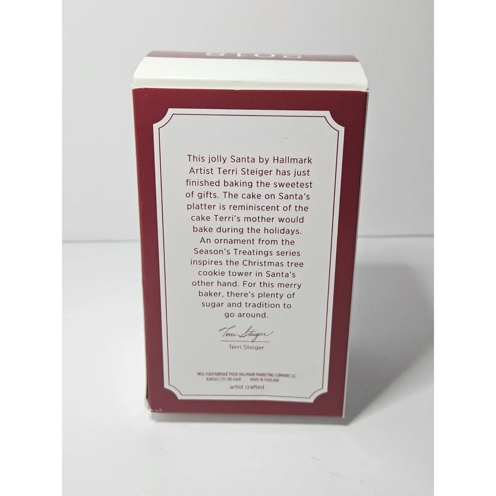 Hallmark 2018 Sweet Santa Ornament Club Member Exclusive QXC5323 NIB